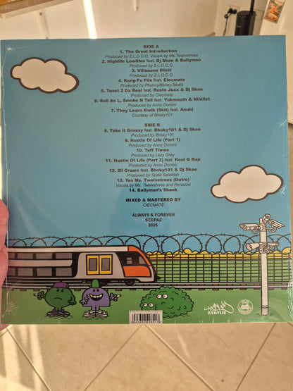 2.L.O.C.O In Crime x Hoktwo "Mr Villain and Mr Illicit" vinyl