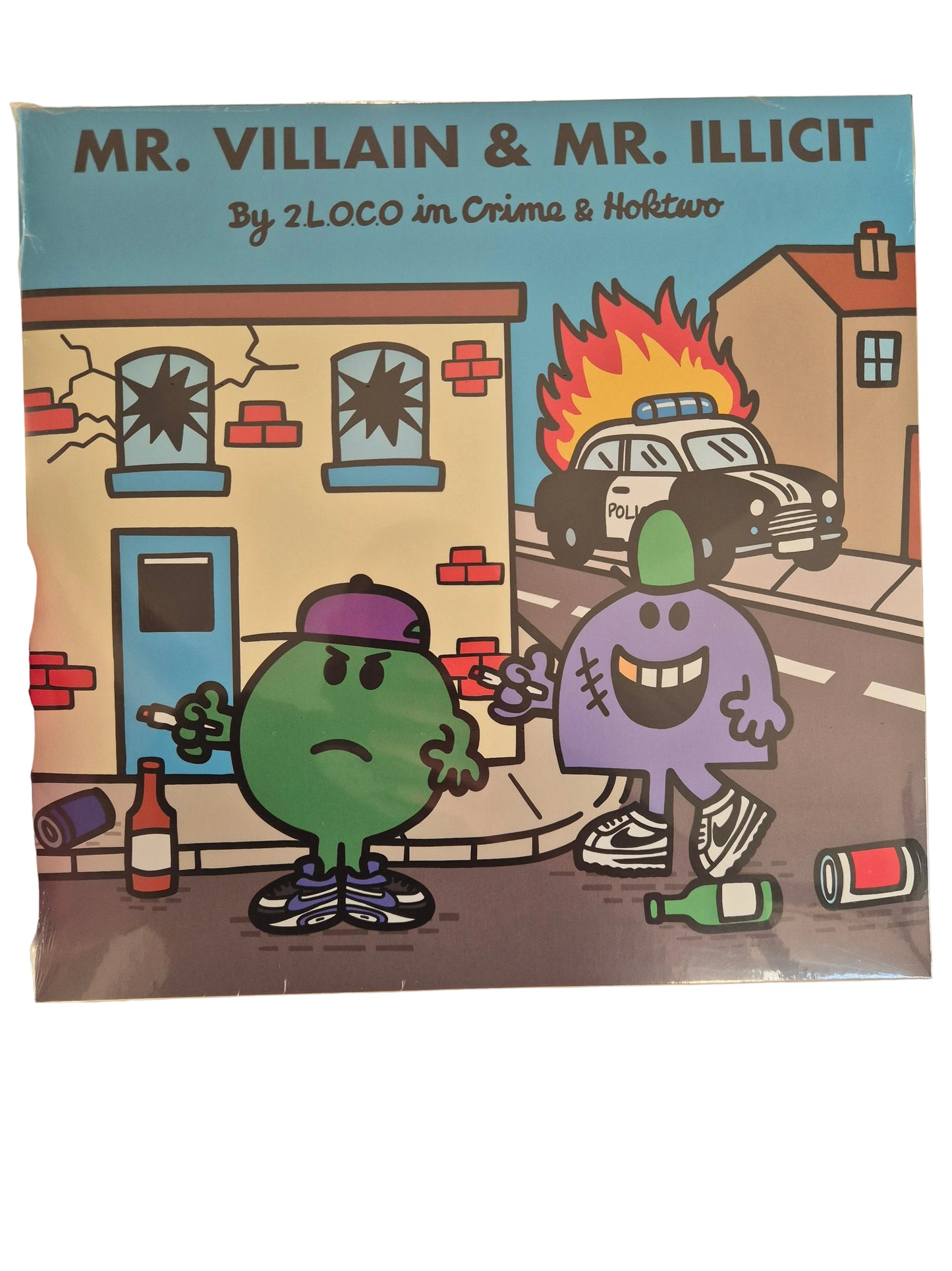 2.L.O.C.O In Crime x Hoktwo "Mr Villain and Mr Illicit" vinyl